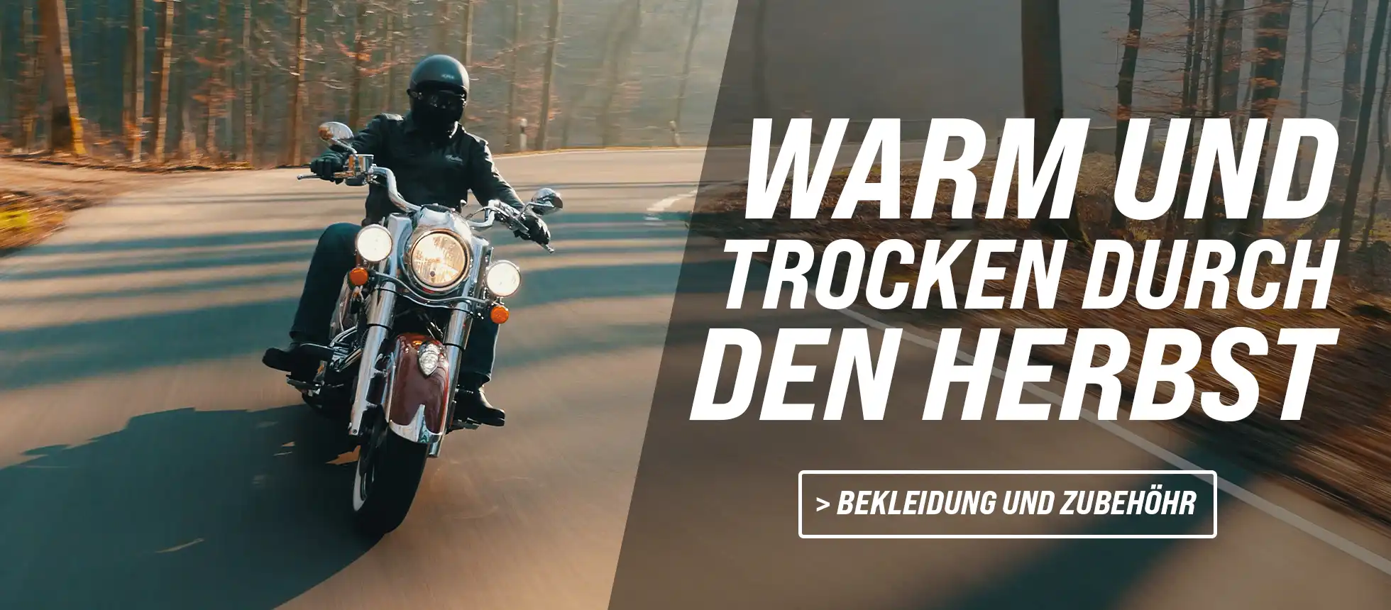 Motorrad Bekleidung Herbst