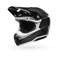 BELL 2022 Helm Moto-10 Spherical, gloss, schwarz weiss