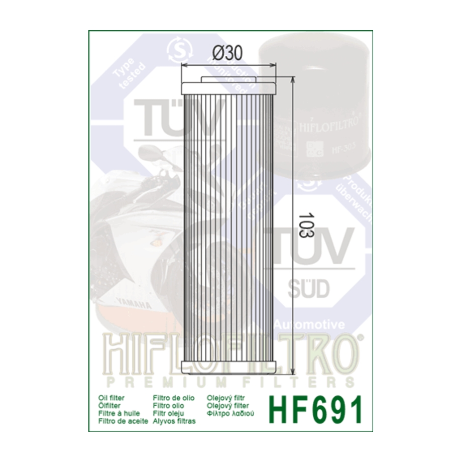 Hiflo Ölfilter HF691